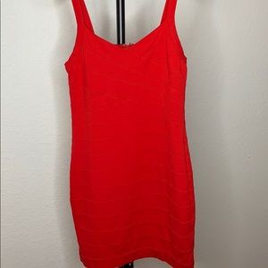 Dress red mini M